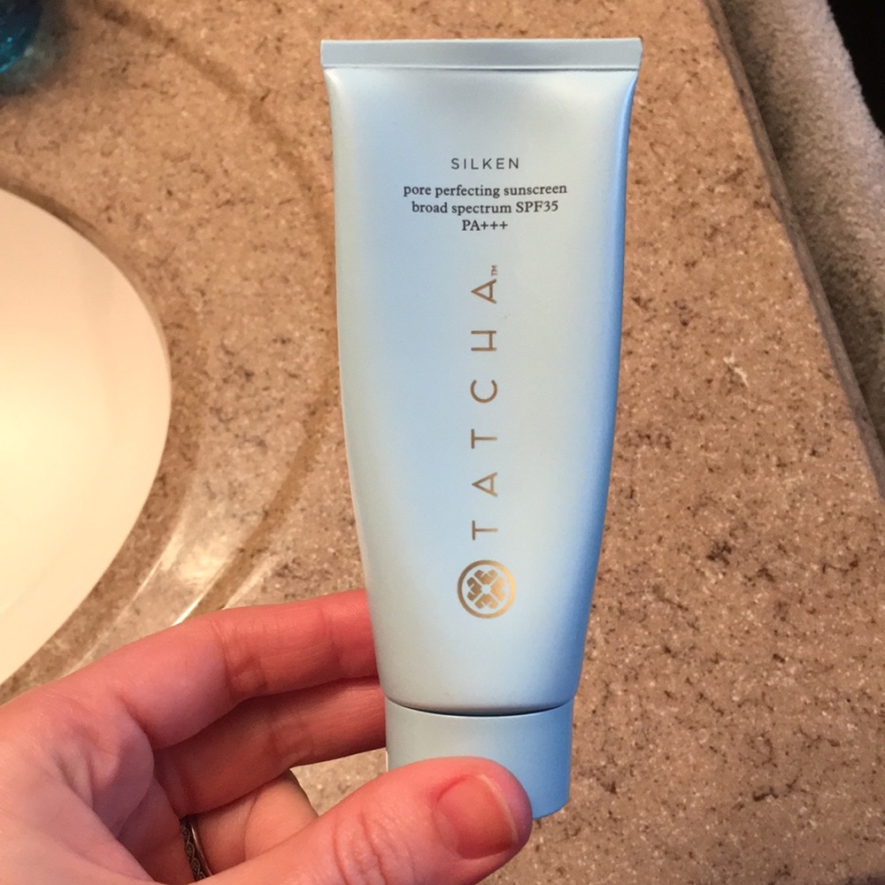 Tatcha silken sunscreen SPF 35 pore perfecting